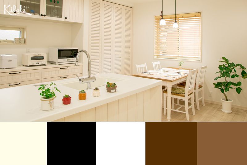 màu trung tính cho căn hộ Nhật Bản